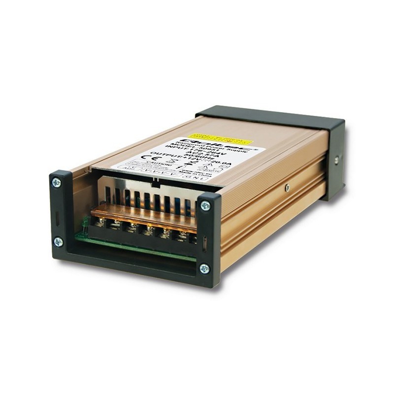 QOLTEC ZASILACZ IMPULSOWY LED IP45 | 250W | 12V | 20A | WODOODPORNY