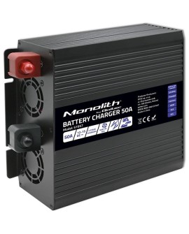 QOLTEC ŁADOWARKA DO AKUMULATORÓW LIFEPO4 AGM GEL SLA | 50A | 12V