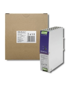 QOLTEC ZASILACZ NA SZYNĘ DIN PRZEMYSŁOWY | 75W | 12V | 6.3A