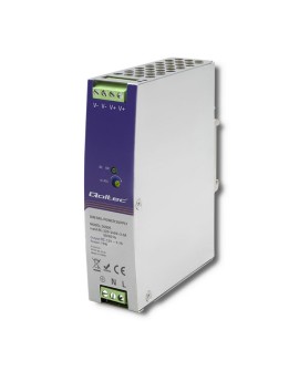 QOLTEC ZASILACZ NA SZYNĘ DIN PRZEMYSŁOWY | 75W | 12V | 6.3A