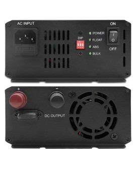 QOLTEC ŁADOWARKA DO AKUMULATORÓW MONOLITH LIFEPO4 AGM GEL SLA | 10A | 12V
