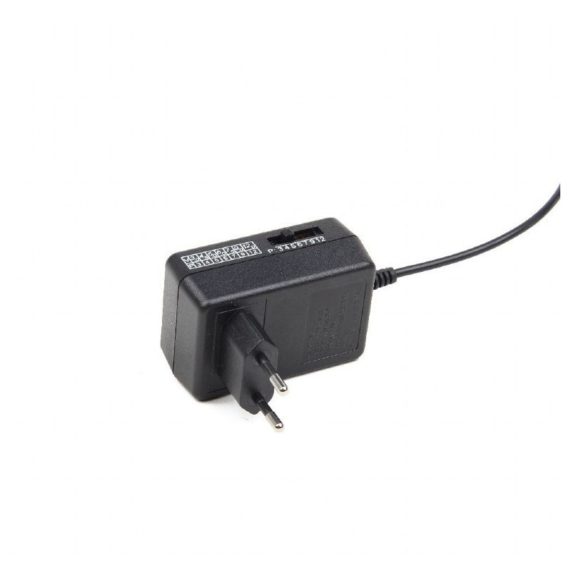 ENERGENIE UNIWERSALNY REGULOWANY 12W SIECIOWY ZASILACZ EG-MC-008 3V-12V + ZESTAW 7 KOŃCÓWEK