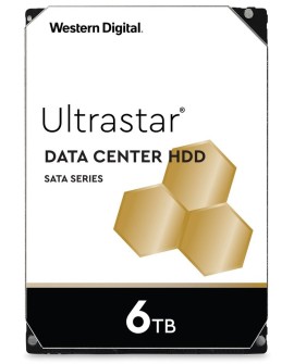 Dysk serwerowy HDD Western Digital Ultrastar DC HC310 (7K6) HUS726T6TALE6L4 (6 TB 3.5" SATA III)