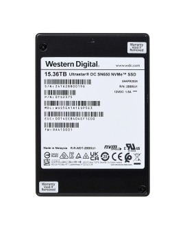 Dysk SSD Western Digital Ultrastar DC SN650 WUS5EA1A1ESP5E3 (15.36 TB U.3 PCIe NVMe 4.0 1DW/D ISE)