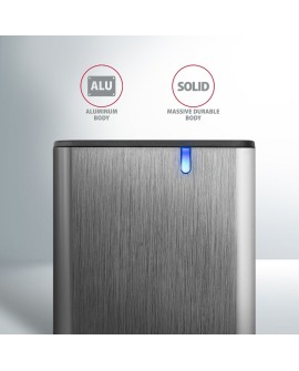 AXAGON EEM2-SG2 RAW BOX Etui zewnętrzne na dyski SSD M.2 USB-C 3.2 Gen 2 - srebrny