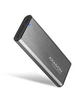 AXAGON EEM2-SG2 RAW BOX Etui zewnętrzne na dyski SSD M.2 USB-C 3.2 Gen 2 - srebrny