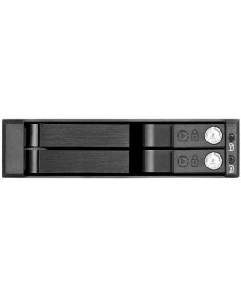 Silverstone SST-FS202B panel drive bay Czarny