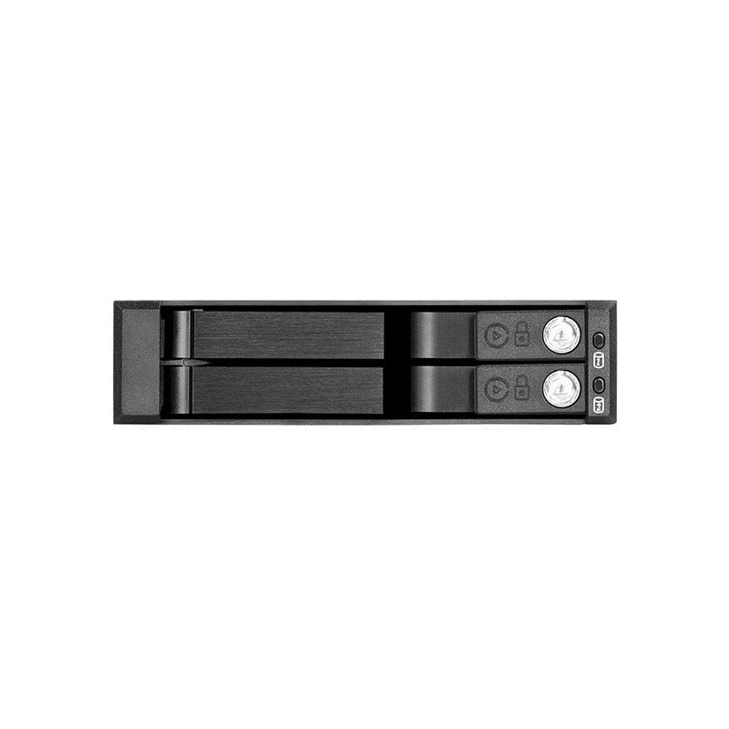 Silverstone SST-FS202B panel drive bay Czarny