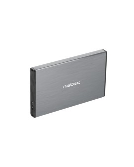 Obudowa na dysk NATEC Rhino Go NKZ-1281 (2.5" USB 3.0 Aluminium kolor szary)