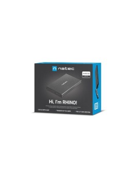 Obudowa NATEC Rhino GO NKZ-0941 (2.5" USB 3.0 Aluminium kolor czarny)