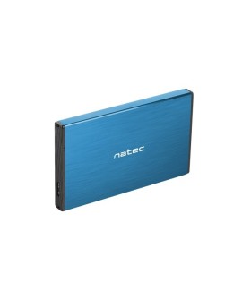 Obudowa na dysk NATEC Rhino Go NKZ-1280 (2.5" USB 3.0 Aluminium kolor niebieski)