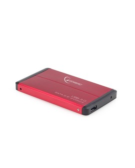 Obudowa na dysk GEMBIRD EE2-U3S-2-R (2.5" USB 3.0 Aluminium kolor czerwony)