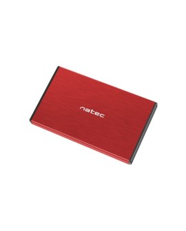 Obudowa NATEC Rhino Go NKZ-1279 (2.5" USB 3.0 Aluminium kolor czerwony)