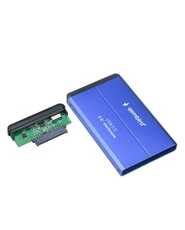 GEMBIRD OBUDOWA HDD/SSD USB 3.0 2.5" SATA, ALUMINIUM, NIEBIESKA