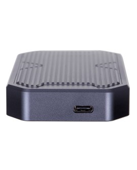UNITEK OBUDOWA DYSKU USB-C M.2 SSD NVME/SATA, 10GBPS, RGB