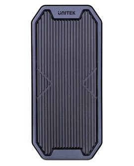 UNITEK OBUDOWA DYSKU USB-C M.2 SSD NVME/SATA, 10GBPS, RGB