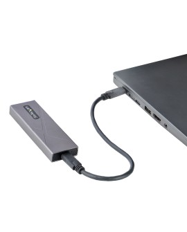 StarTech.com M2-USB-C-NVME-SATA obudowa do dysków twardych Obudowa SSD Szary M.2