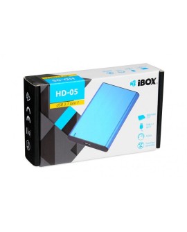OBUDOWA I-BOX HD-05 ZEW 2,5" USB 3.1 GEN.1 BLUE