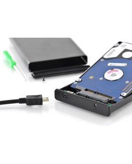 Digitus Obudowa dysków SSD/HDD 2.5, SATA I-II – USB 2.0