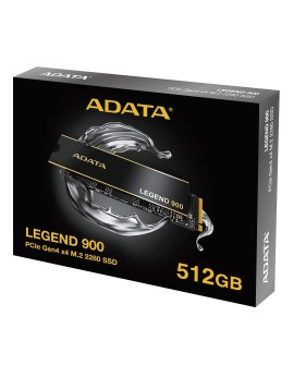 Dysk SSD ADATA Legend 900 ColorBox 512GB PCIe gen.4