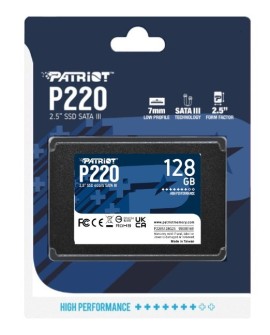 SSD Patriot P220 128GB SATA3 2,5"