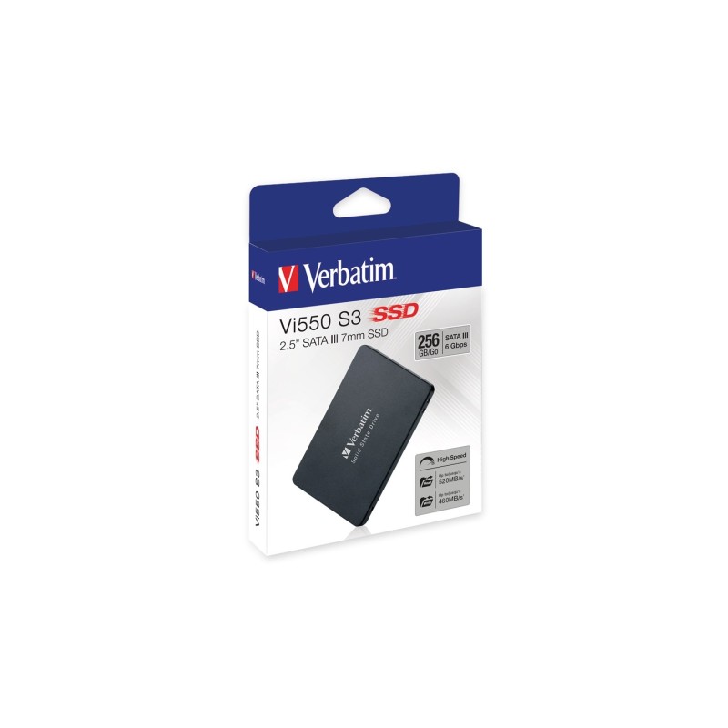 Dysk Verbatim VI550 S3 49351 (256 GB 2.5" SATA III)