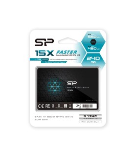 Dysk SSD Silicon Power S55 240GB 2,5" SATA III 550/450 MB/s (SP240GBSS3S55S25)