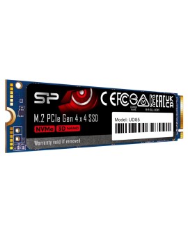 Dysk SSD Silicon Power UD85 500GB M.2 PCIe NVMe Gen4x4 NVMe 1.4 3600/2400 MB/s