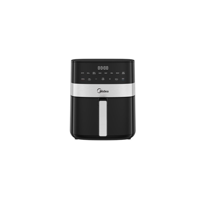 Frytkownica powietrzna Midea | MF-CN65E | Moc 1700 W | Pojemność 6,5 L | Czarny