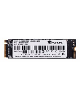 AFOX ME300 SSD M.2 PCI-Ex4 512GB TLC 2.5 GB/s NVMe