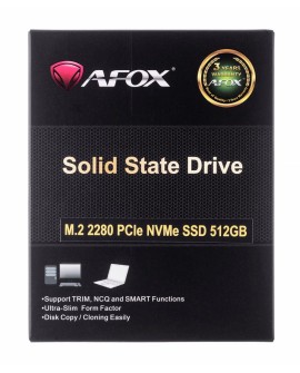 AFOX ME300 SSD M.2 PCI-Ex4 512GB TLC 2.5 GB/s NVMe