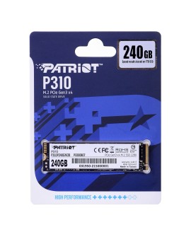 SSD Patriot Viper P310 M.2 PCI-Ex4 NVMe 240GB