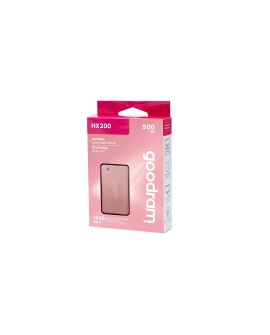 SSD GOODRAM 500GB HX200 ROSE GOLD USB TYPE-C + A