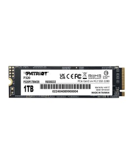 SSD Patriot Viper P320 M.2 PCI-Ex4 NVMe 512GB 3GB/s