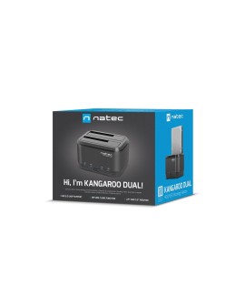 Stacja dokująca NATEC Kangaroo NSD-0955 (2.5", 3.5" USB 3.0 czarny)