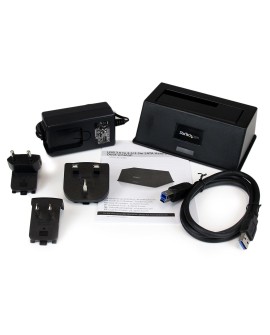 StarTech.com SDOCKU33BV stacja dokująca do dysków twardych USB 3.2 Gen 1 (3.1 Gen 1) Type-B
