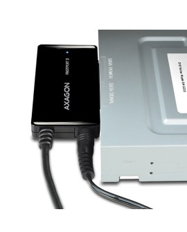 AXAGON ADSA-FP3 FASTPort3 Adapter, USB3.0, HDD/SSD/ODD, SATA 6G - zasilacz sieciowy