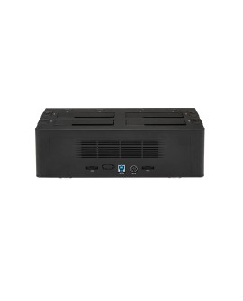 StarTech.com SDOCK4U33 stacja dokująca do dysków twardych USB 3.2 Gen 1 (3.1 Gen 1) Type-B Czarny