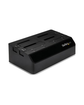 StarTech.com SDOCK4U33 stacja dokująca do dysków twardych USB 3.2 Gen 1 (3.1 Gen 1) Type-B Czarny