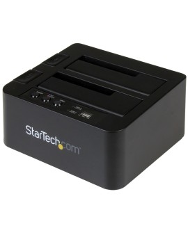 StarTech.com SDOCK2U313R duplikator Duplikator HDD 2 kopii Czarny