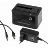 GEMBIRD STACJA DOKUJĄCA HDD SATA 2.5/3.5 USB 2.0 + ZASILACZ HD32-U2S-5