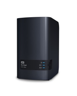 Western Digital My Cloud EX2 Ultra NAS Komputer stacjonarny Marvell Armada 385 1 GB DDR3 4 TB HDD My Cloud OS Czarny
