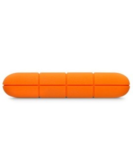 LaCie Rugged Mini zewnętrzny dysk twarde 1 TB 5400 RPM 2.5" Micro-USB B 3.2 Gen 1 (3.1 Gen 1) Pomarańczowy, Srebrny
