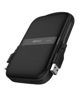 Dysk zewnętrzny HDD Silicon Power Armor A60 (2TB 2.5" USB 3.2 5400 obr/min Black SP020TBPHDA60S3A)