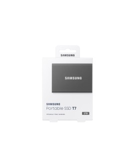 Dysk Samsung SSD T7 Portable 2TB MU-PC2T0T/WW szary
