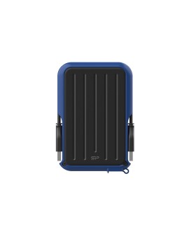 Dysk zewnętrzny HDD Silicon Power Armor A66 (4TB 2,5" USB 3.2 Blue SP040TBPHD66LS3B)