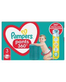 PAMPERS Pieluchomajtki MB Rozm 3, 6-11kg, 128szt
