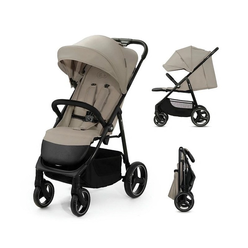 Kinderkraft wózek spacerowy TRIG 3 STONE BEIGE (WYPRZEDAŻ)