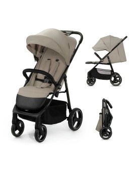 Kinderkraft wózek spacerowy TRIG 3 STONE BEIGE (WYPRZEDAŻ)