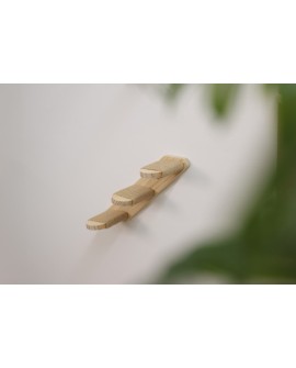 KERBL Drewniana drabinka dla kota, długość 38 cm, z jutą